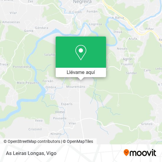 Mapa As Leiras Longas