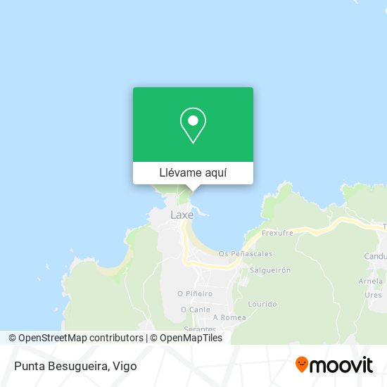 Mapa Punta Besugueira