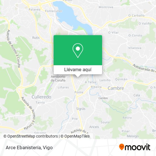 Mapa Arce Ebanistería
