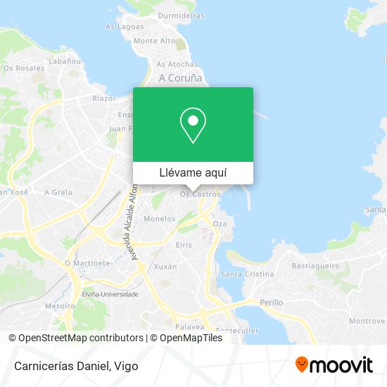 Mapa Carnicerías Daniel