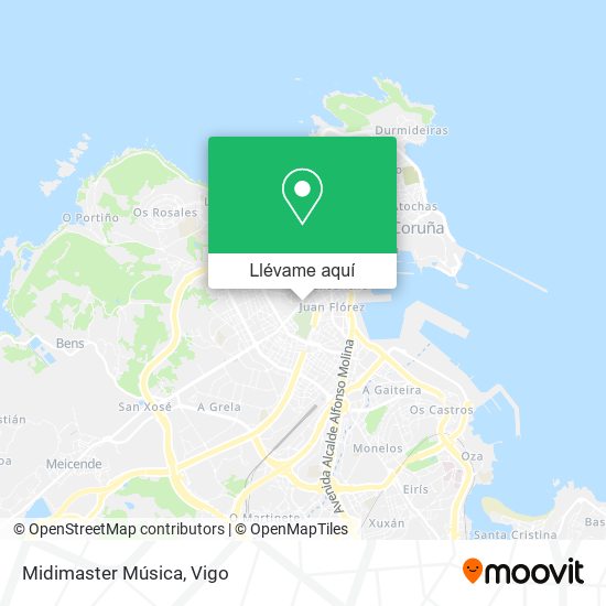 Mapa Midimaster Música