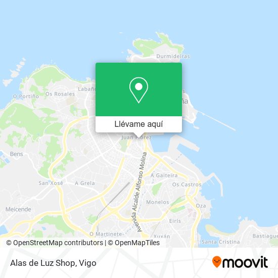 Mapa Alas de Luz Shop