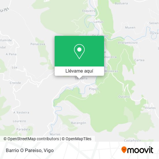 Mapa Barrio O Pareiso