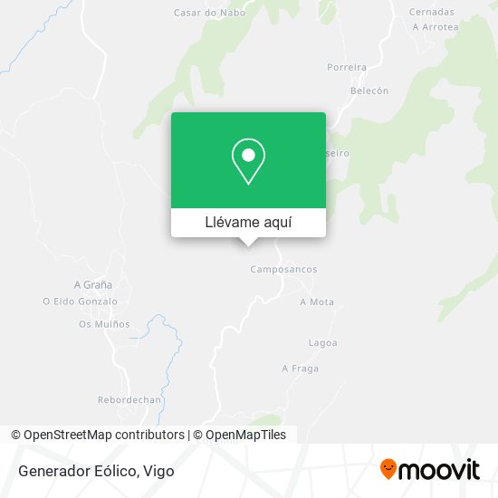 Mapa Generador Eólico