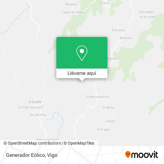 Mapa Generador Eólico