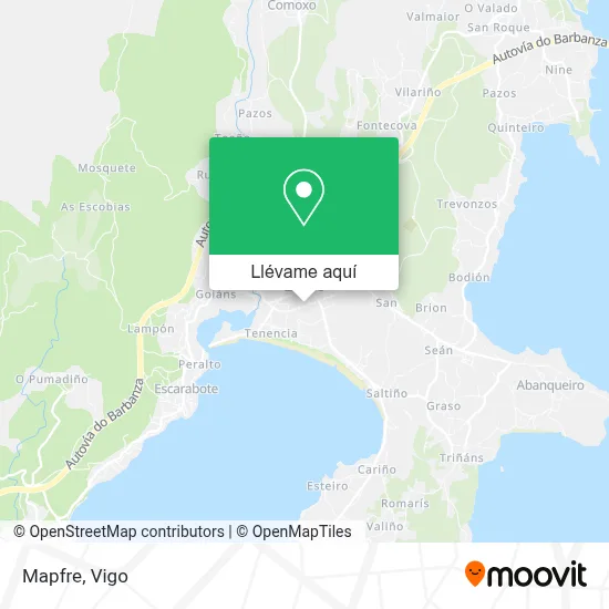 Mapa Mapfre