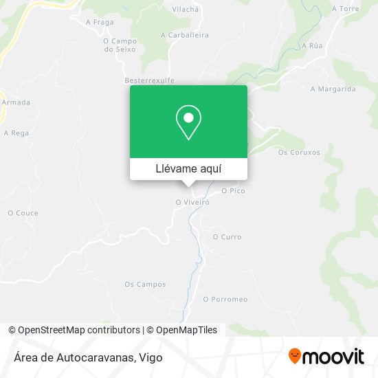 Mapa Área de Autocaravanas