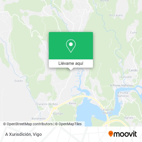 Mapa A Xurisdición