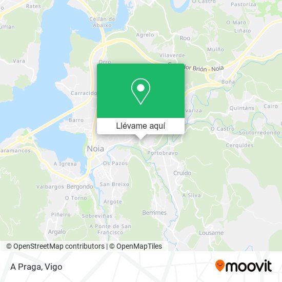 Mapa A Praga