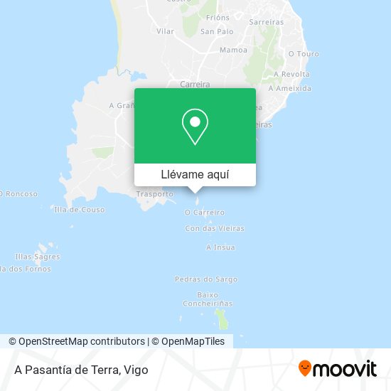 Mapa A Pasantía de Terra