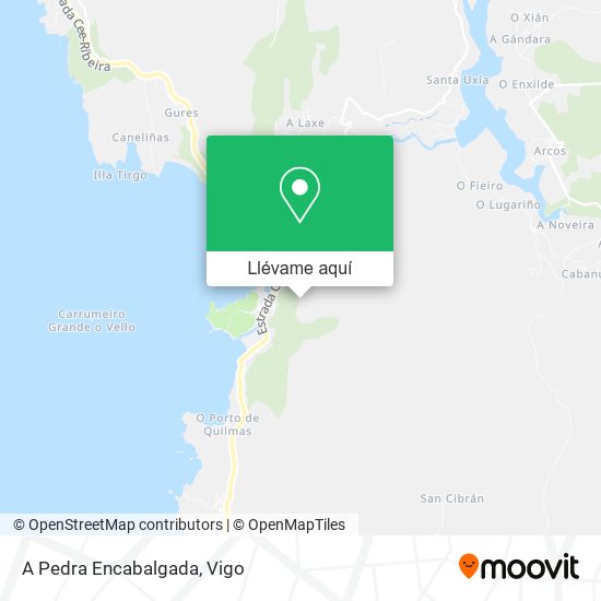 Mapa A Pedra Encabalgada