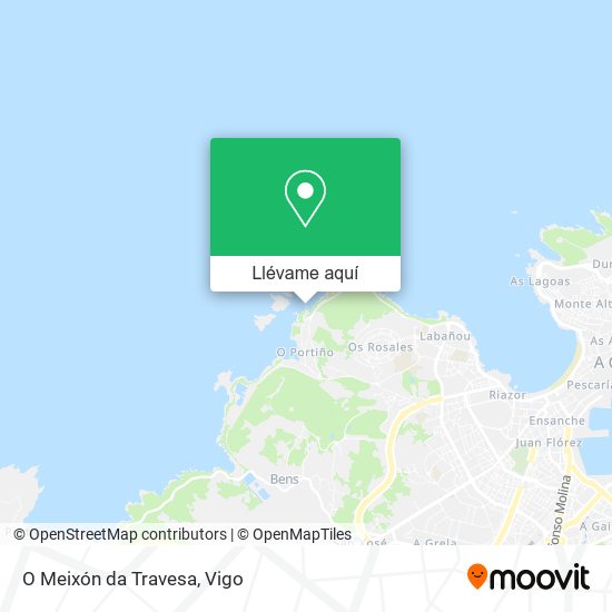 Mapa O Meixón da Travesa