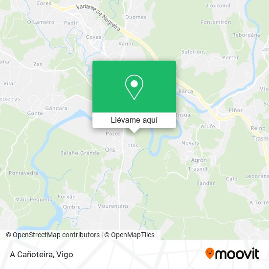 Mapa A Cañoteira