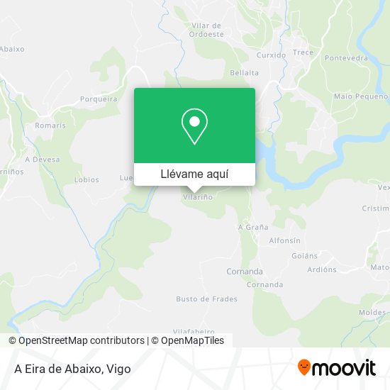 Mapa A Eira de Abaixo