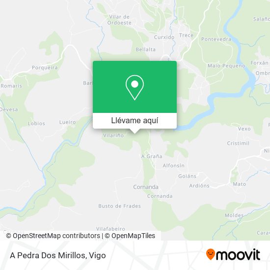 Mapa A Pedra Dos Mirillos