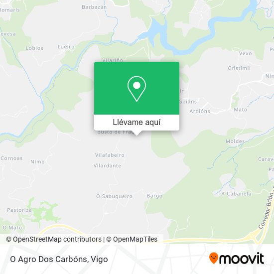 Mapa O Agro Dos Carbóns