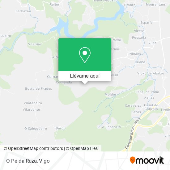 Mapa O Pé da Ruza