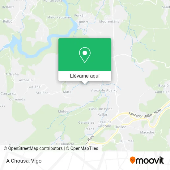 Mapa A Chousa