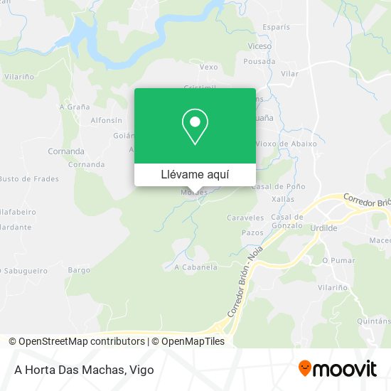 Mapa A Horta Das Machas