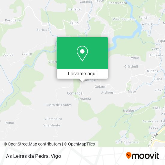 Mapa As Leiras da Pedra