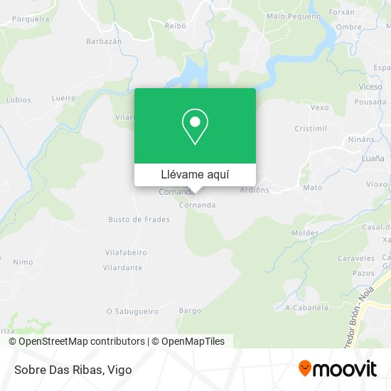 Mapa Sobre Das Ribas