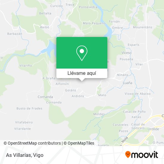 Mapa As Villarías