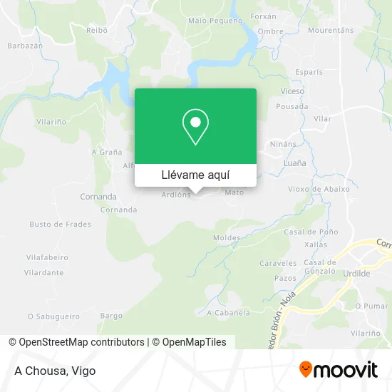 Mapa A Chousa