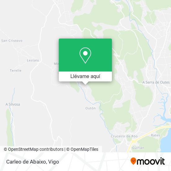 Mapa Carleo de Abaixo