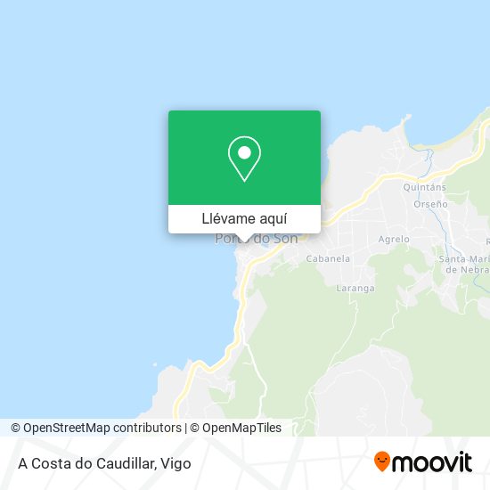Mapa A Costa do Caudillar