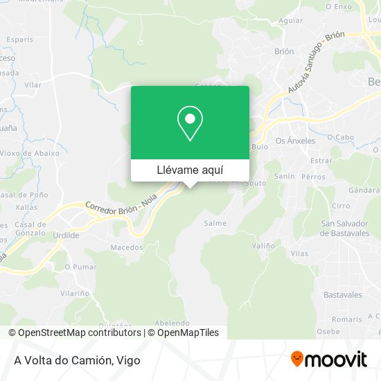 Mapa A Volta do Camión