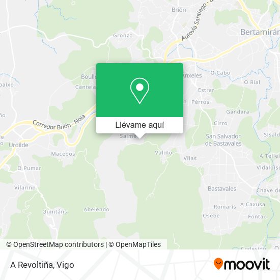 Mapa A Revoltiña