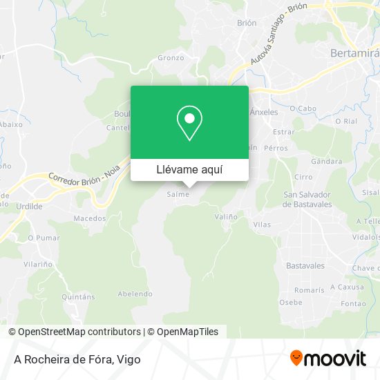 Mapa A Rocheira de Fóra