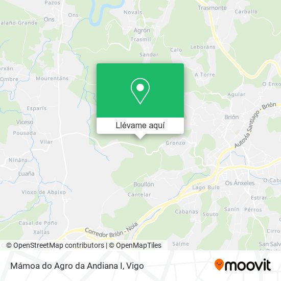Mapa Mámoa do Agro da Andiana I