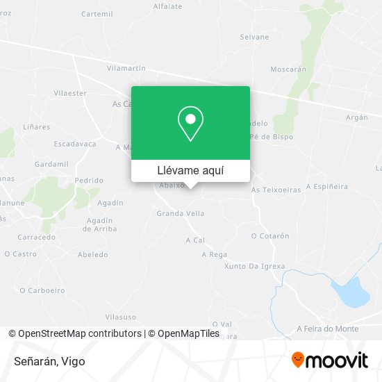 Mapa Señarán