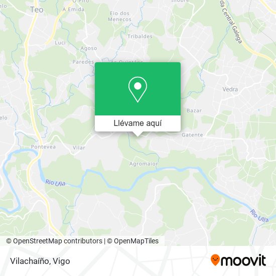 Mapa Vilachaíño