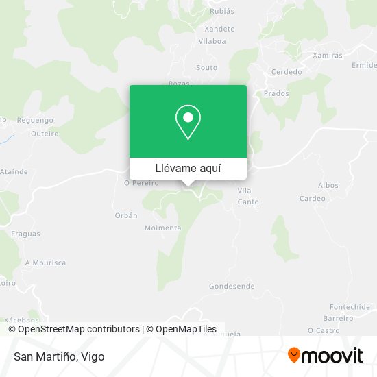 Mapa San Martiño