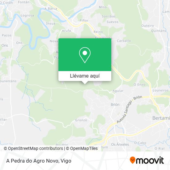 Mapa A Pedra do Agro Novo