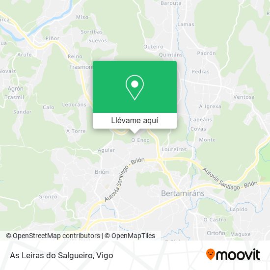 Mapa As Leiras do Salgueiro