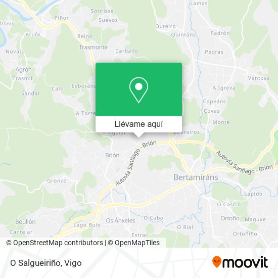 Mapa O Salgueiriño