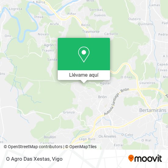 Mapa O Agro Das Xestas
