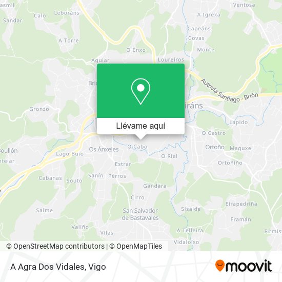 Mapa A Agra Dos Vidales