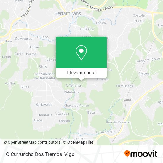 Mapa O Curruncho Dos Tremos