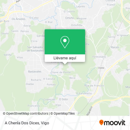 Mapa A Chenla Dos Dices