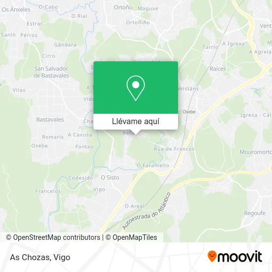Mapa As Chozas