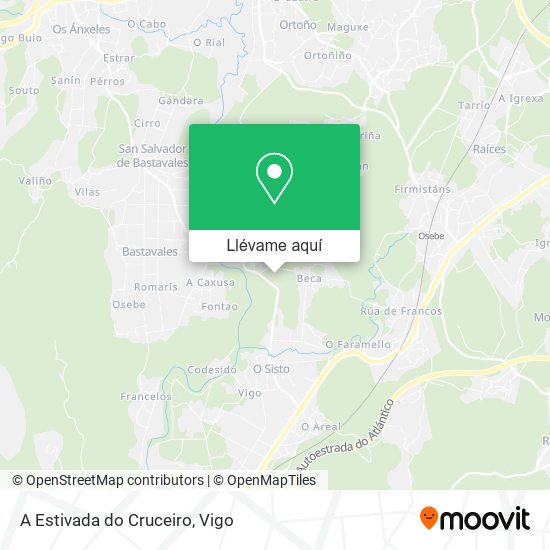 Mapa A Estivada do Cruceiro