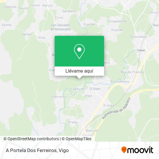 Mapa A Portela Dos Ferreiros