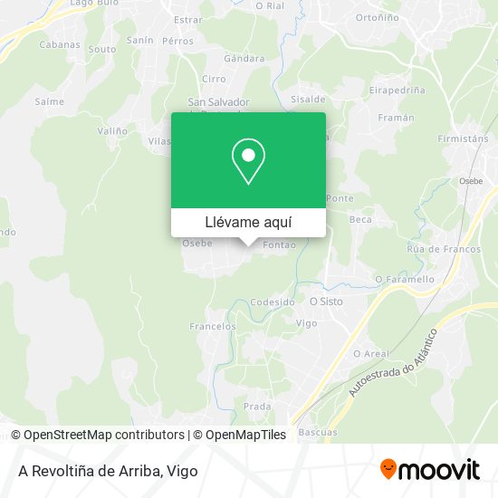 Mapa A Revoltiña de Arriba