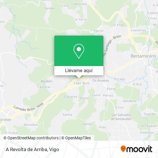 Mapa A Revolta de Arriba