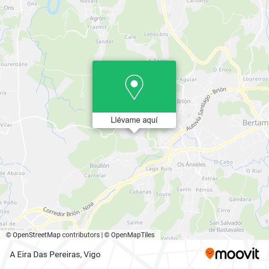 Mapa A Eira Das Pereiras