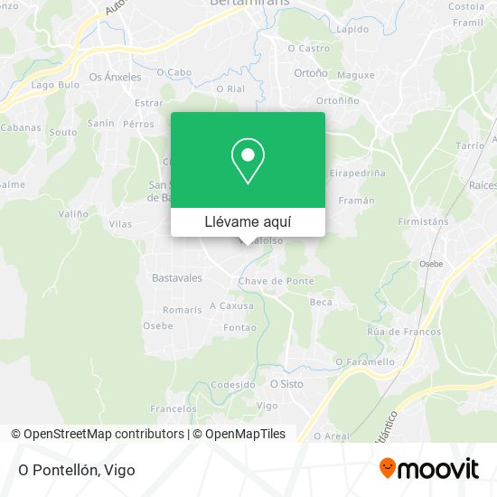Mapa O Pontellón